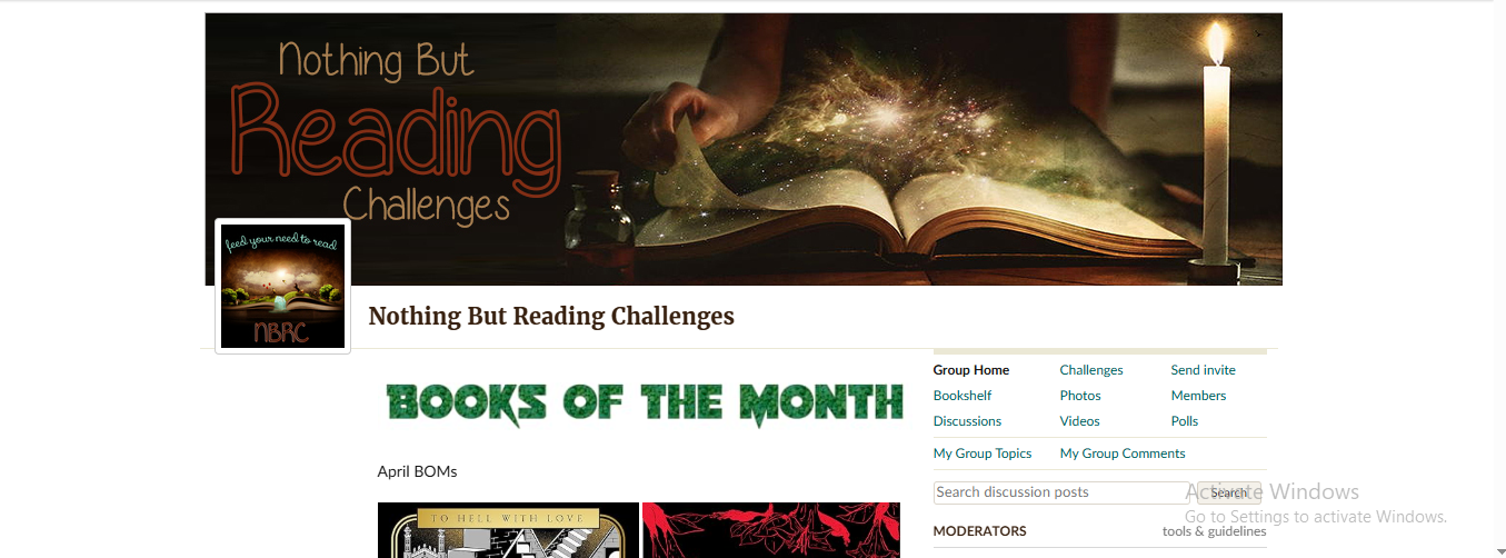 Nothing But Reading Challenges